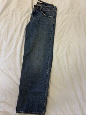 Levi's Dark Blue Wide Leg Jeans